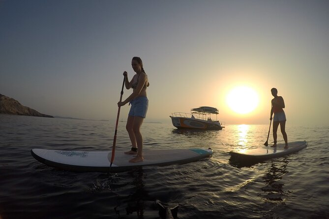 3 Hours by Boat with Paddle Surf Course, Snorkel and more - GoPro photos, drinks, and fruit: included value you’ll feel right away