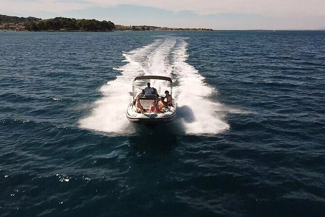 Adrenaline Adventure on Speedboat with 3 stops and Snorkeling - Stop 2: Ošljak Island Walk and WWII-Era Ruins