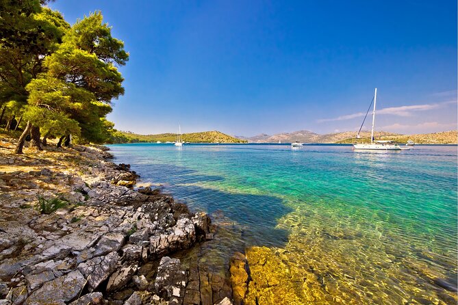 Adrenaline Adventure on Speedboat with 3 stops and Snorkeling - Stop 3: Preko on Ugljan Island, Plus a Sandy Beach Fix