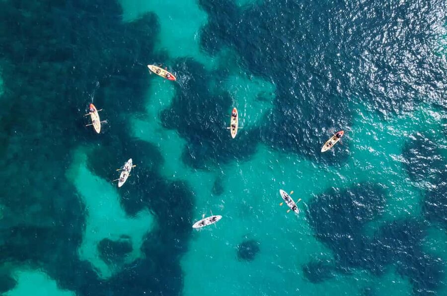Alcudia: Guided Sea Kayaking Tour with Snorkeling - Sea caves and cliffs: the highlight that’s part thrill, part teamwork