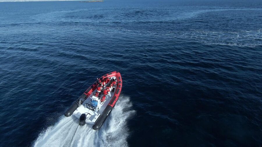 Alcudia: Sightseeing, Sea Caves & Snorkel Speedboat Tour - Coll Baix Swim-and-Snorkel Stop: Your First Time in the Water