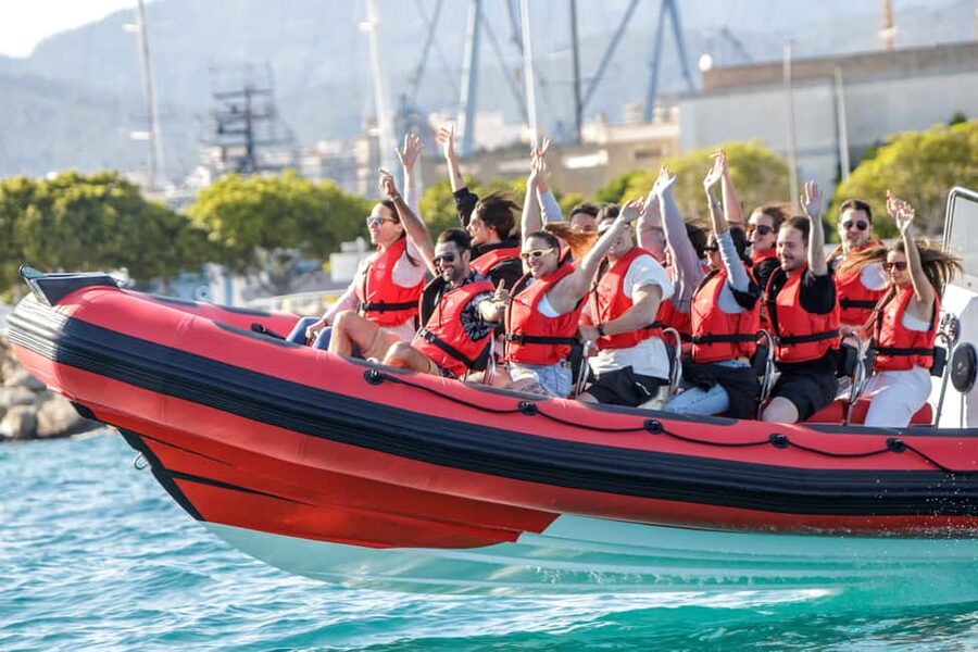 Alcudia: Sightseeing, Sea Caves & Snorkel Speedboat Tour - The Speedboat Ride: Fast, Windy, and Actually Fun