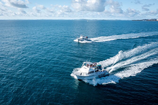 All Inclusive Snorkel and Slide Boat Tour: Icacos or Vieques - From Marina Puerto Chico to the snorkeling spot: the ride matters