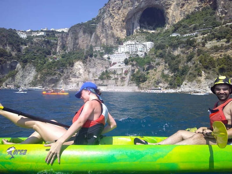 Amalfi Coast: Kayak, Snorkeling, Pandora Cave & Hidden Beach - Grotta di Pandora: How a Cave Makes Amalfi Feel Mythic