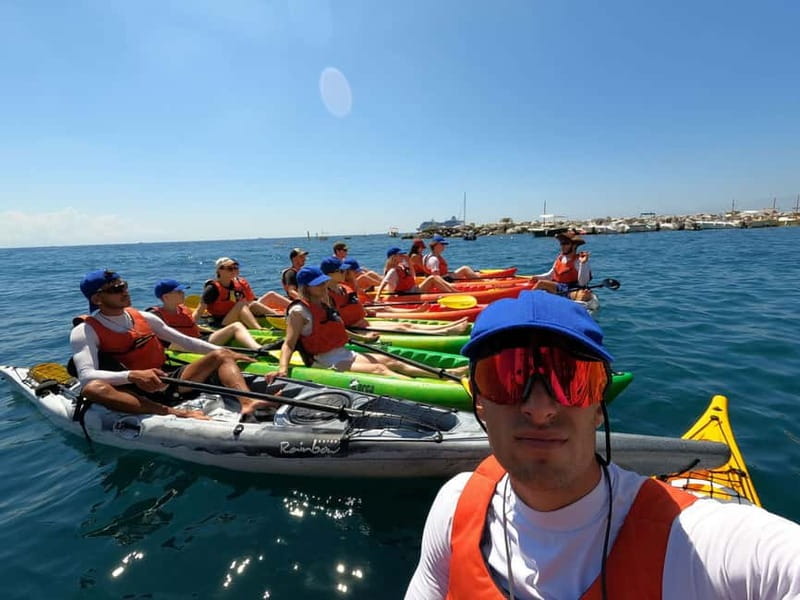 Amalfi Coast: Kayak, Snorkeling, Pandora Cave & Hidden Beach - Moorea Beach Club: Meeting Point, First Skills, and Quick Setup