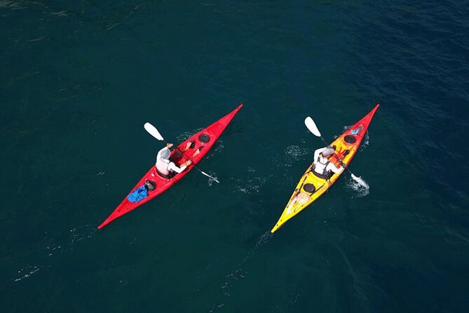 Amalfi Coast : Kayak-Snorkeling tour Pandora Cave & Hidden beach - Norman Tower to Acquachiara: the coast turns from view to place