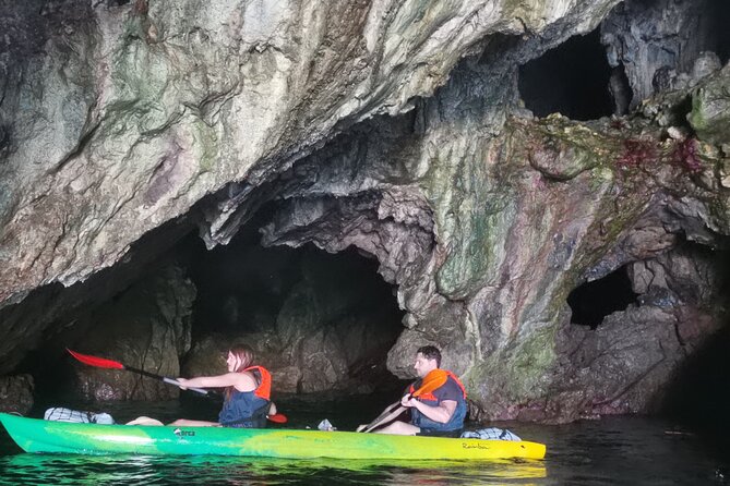Amalfi Coast Kayak & Snorkeling Tour to the Pandora's Cave - Grotta Pandora Entrance: One-at-a-Time Cave Access With a Guide Watching