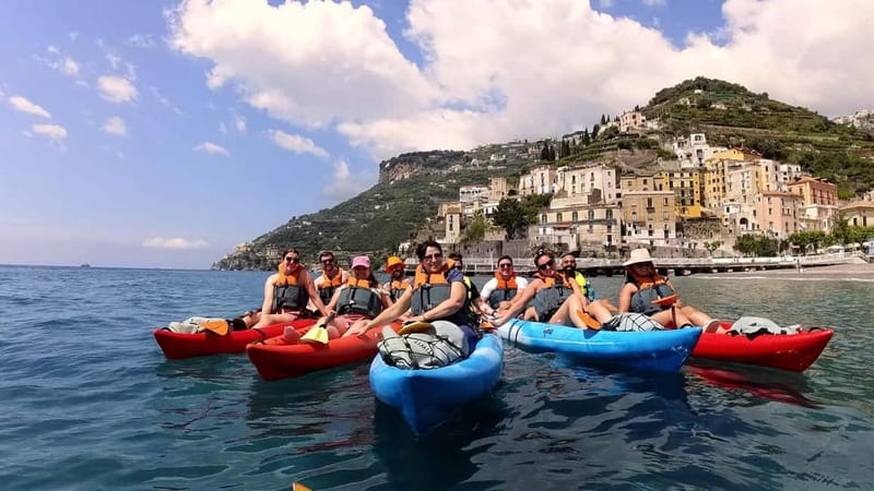 Amalfi: Kayak-Snorkel to Pandora Cave, Hidden Beach & Drinks - Meeting at Santa Trofimena: the gear setup that makes or breaks the day