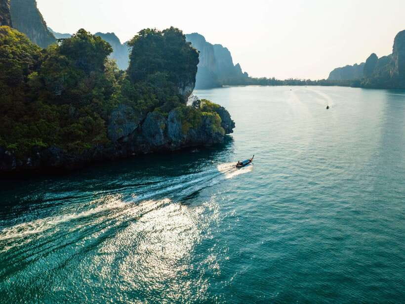 Ao Nang: Island-Hopping Snorkel Tour w/ Amazing Hong Island - Hong Lagoon: the calm cruise through mangroves and cliffs
