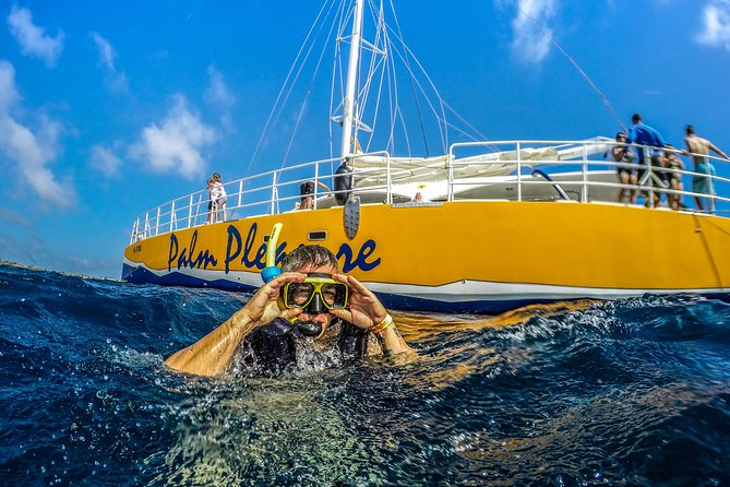 Aruba Afternoon Snorkel Sail aboard Palm Pleasure Catamaran - De Palm Pier logistics: easy once you know where to check in