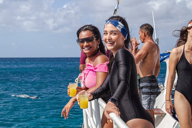 Aruba Afternoon Snorkel Sail aboard Palm Pleasure Catamaran - Stop 1: SS Antilla shipwreck snorkeling (the main event)