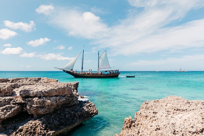 Aruba Jolly Pirate Afternoon Sail with Snorkeling - Stop 2 at Malmok Reefs: calm water closer to shore