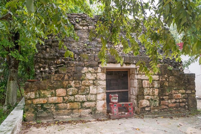 ATV Mud Kicking and Snorkeling by Boat in Cozumel - El Cedral: a colorful island stop with a history vibe