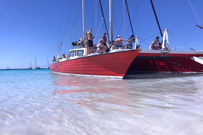 Barbados Catamaran Turtle and Shipwreck Snorkeling Cruise - The extra time on the 5-hour cruise: lunch and a third cooling-off stop