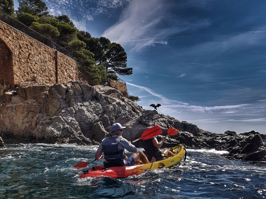 Barcelona: Costa Brava Tour with Kayak & Lagoon Snorkeling - Lagoon snorkeling: mask time, crystal water, and small fish spotting