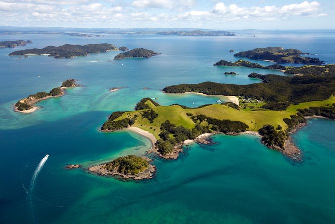 Bay of Islands Cruise & Island Tour - Snorkel, Hike,Swim,Wildlife - The Hole in the Rock moment (and the Cape Brett Lighthouse)