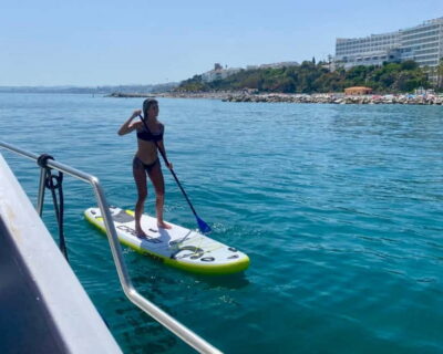 Benalmádena Boat Tour with Snorkeling, Water Slide and Lunch - Pickup Around Benalmádena and Torremolinos (and the Bus Name to Look For)