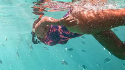 Blue Bay: Blue Bay Glass Bottom Boat Visit and Snorkeling - The 15-minute cruise: spotting fish through the glass bottom