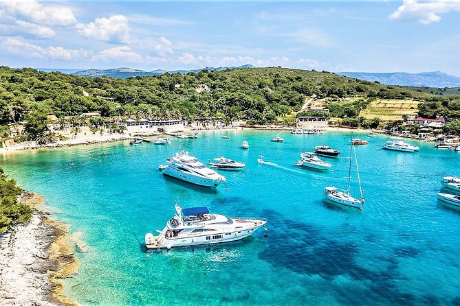 Blue cave group tour with swimming and snorkelling from Hvar - Stiniva Cove: cliffs, views, and a beach break that resets you