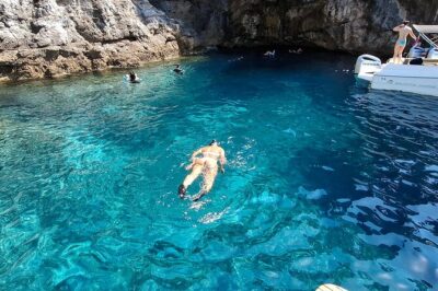 Blue & Green cave,Šunj beach - with drinks small group speedboat - Koločep Island: Blue Cave first, then the Green Caves