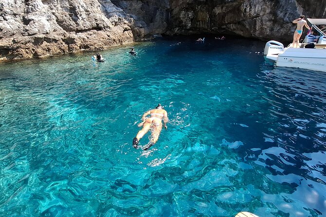 Blue & Green cave,Šunj beach - with drinks small group speedboat - Koločep Island: Blue Cave first, then the Green Caves