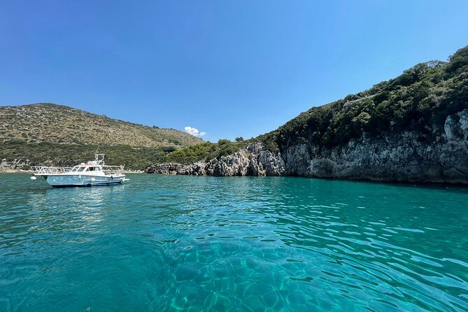 Boat excursion to Gaeta with a stop for swimming and snorkeling 2 HOURS - Monte Orlando regional park: sea cliffs and protected coastline views