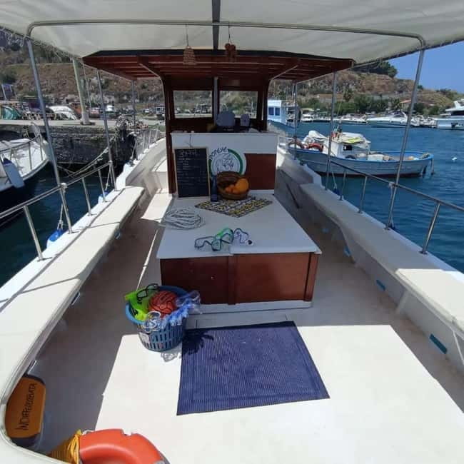 Boat Excursions in Cefalù with Snorkeling & Aperitif - Kalura Beach stop: the first swim and a quick scene check (about 30 minutes)
