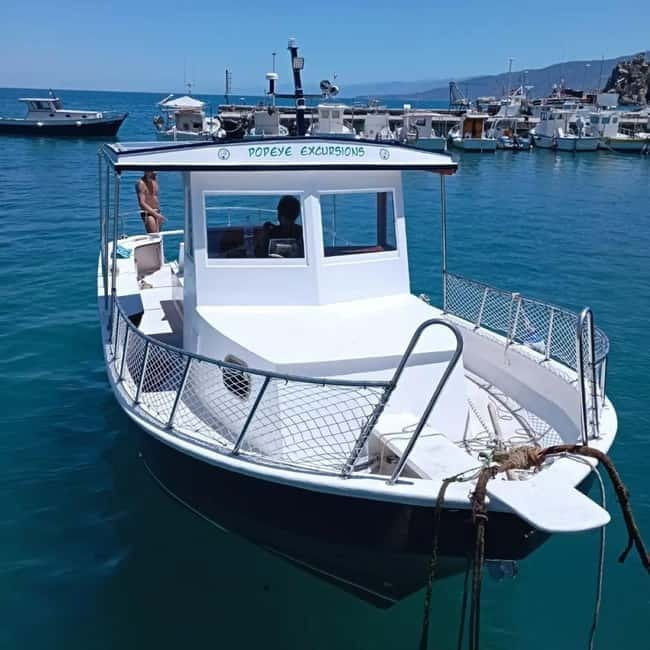 Boat Excursions in Cefalù with Snorkeling & Aperitif - The route: Kalura Beach to Mazzaforno, with three water stops