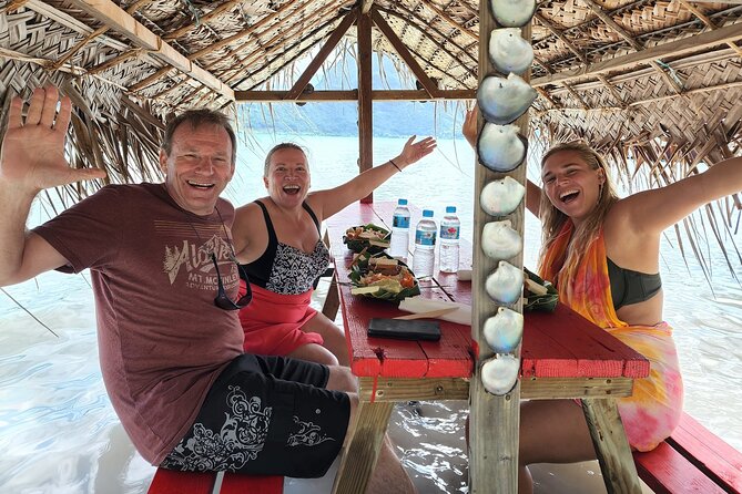 Bora Bora Combo Tour: Lagoon Cruise and 4WD Tour Including Snorkeling - Lunch on the Motu: Fueling Up Before the Lagoon Snorkel