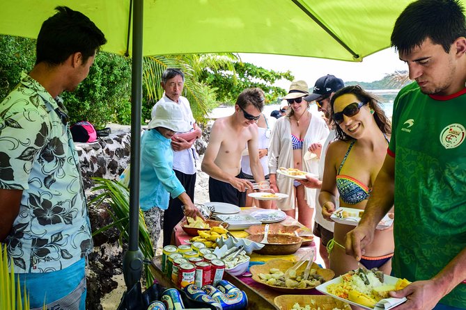 Bora Bora Combo Tour: Lagoon Cruise and 4WD Tour Including Snorkeling - Craft Stops and Fruit Tasting: Coconut Oil and Tie-Dye Sarongs