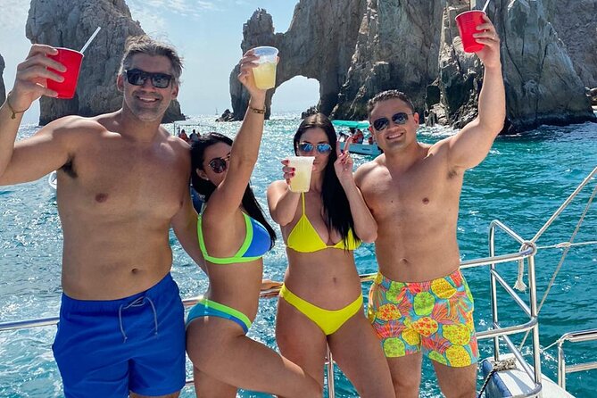 Cabo Blue Snorkeling Cruise, Open Bar and Lunch in Cabo San Lucas - Santa Maria Bay snorkeling: gear included, ocean rules apply