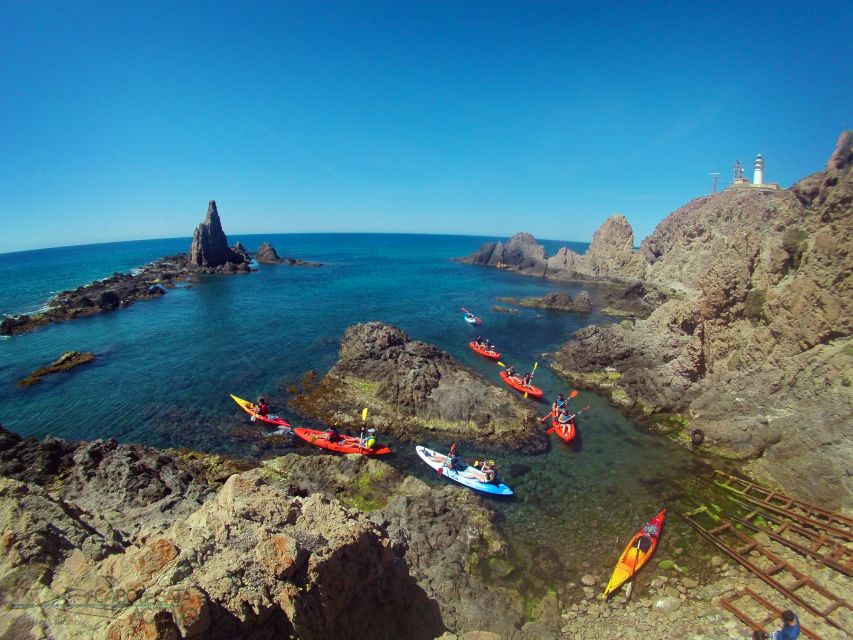 Cabo de Gata: Natural Park Kayaking and Snorkel Excursion - Gear and photo album: the value you don’t have to think about