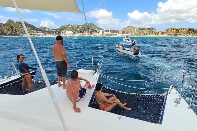 Cabo San Lucas and Santa Maria Bay Snorkeling Sightseeing Cruise - Stop 3: Santa Maria Beach snorkeling the way this tour actually works