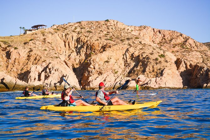 Cabo San Lucas Glass Bottom Kayak Tour and Snorkel at Two Bays - Chileno Bay Los Cabos: where the second hour often shines