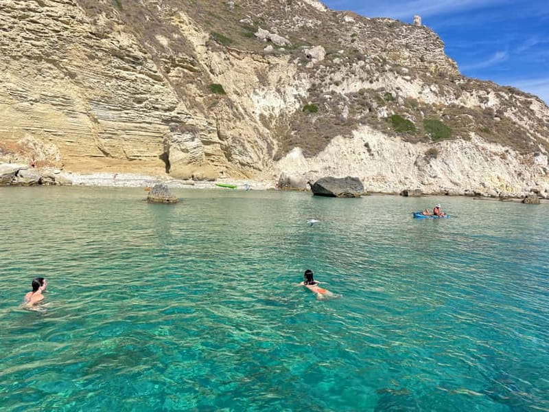Cagliari: Boat Tour with 4 Swim Stops, Snorkeling & Prosecco - Sella del diavolo to Marina Piccola: Devil’s Saddle Looks Different From Every Angle