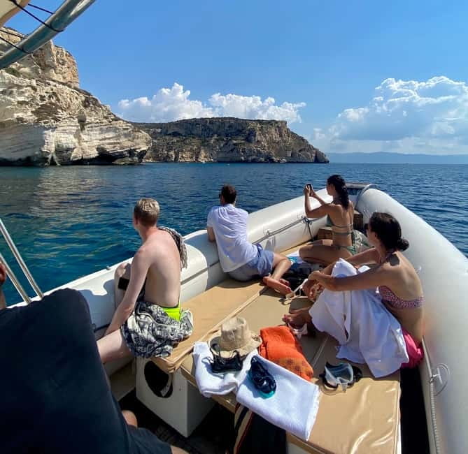 Cagliari: Boat Tour with Snorkeling, GoPro & Sardinian Beer - The speedboat rhythm: quick hops, more swim time