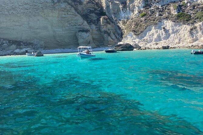 Cagliari Gulf Boat tour : 5 stops, snorkeling & local aperitif - Stop 3: Cala Fighera Inlet for Snorkeling and a Natural Cave