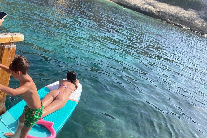 Cagliari Gulf Boat tour : 5 stops, snorkeling & local aperitif - Stop 4: Sella del Diavolo Stacks and Natural Pools