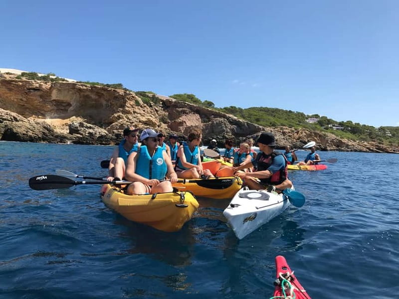 Cala Codolar: Guided Sea Kayaking and Snorkeling Tour - The snorkeling stop: a single highlight with clear rules
