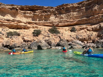 Cala Codolar: Sea & Caves Kayaking Tour with Snorkeling - Snorkeling Breaks: Clear-Water Seabeds and Marine Life You Can Actually See