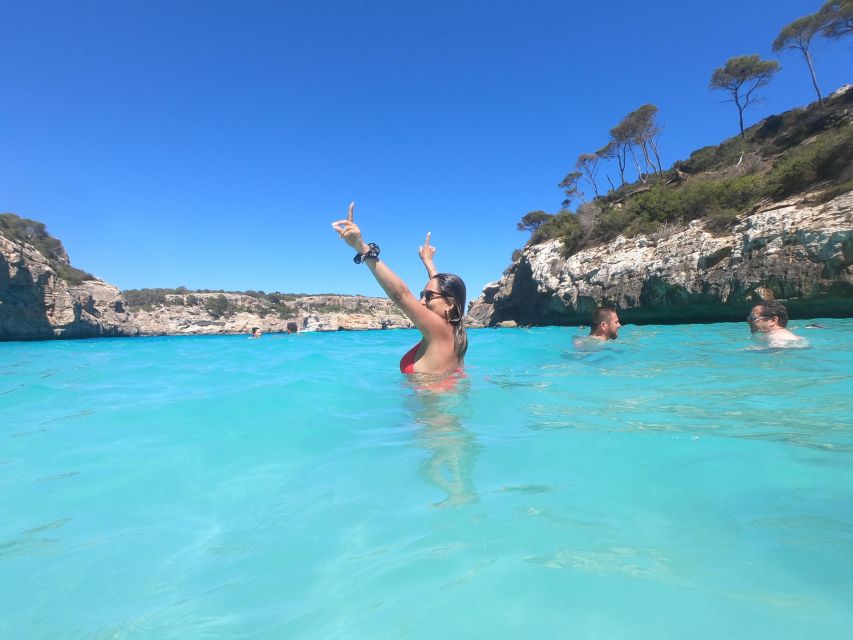 Cala des Moro/S'Almunia: Snorkel and SUP Tour - Stop 1: Caló des Moro for Turquoise Water and a Short Rocky Descent