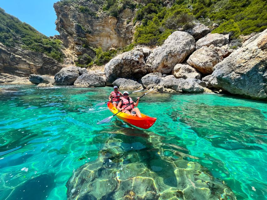 Cala Granadella: Cala en Caló Sea Cave Snorkel & Kayak Tour - Cala en Caló: Your First Sea Cave Snorkel in Crystal-Clear Water