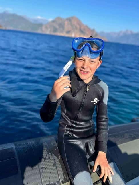 Calvi : Sortie snorkeling en bateau en bordure de réserve - Staff guidance for first-timers (and people with nerves)