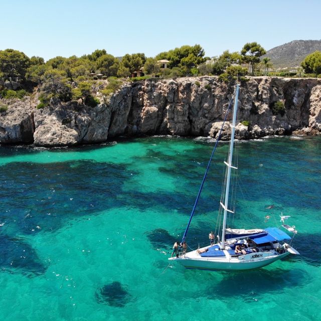 Can Pastilla: Sailboat Tour with Snorkeling, Tapas & Drinks - The second viewpoint swim break: more water time, more chances for fish