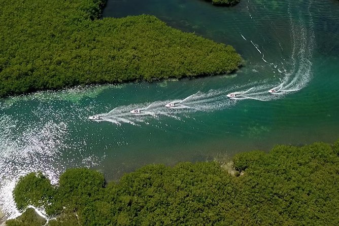 Cancun speedboat and snorkel tour: shared speedboat - Why Nichupte Lagoon and Punta Nizuc are a great pairing