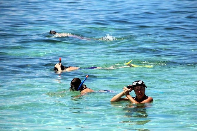 Catamaran Adventure Full Day: Ile aux cerfs,GRSE Waterfall,Snorkeling &BBQ Lunch - Price and value at about $127.76 per person