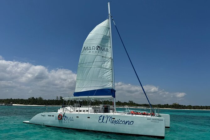 Catamaran Cruise in Riviera Maya With Snorkeling & Beach Club - Key highlights at a glance