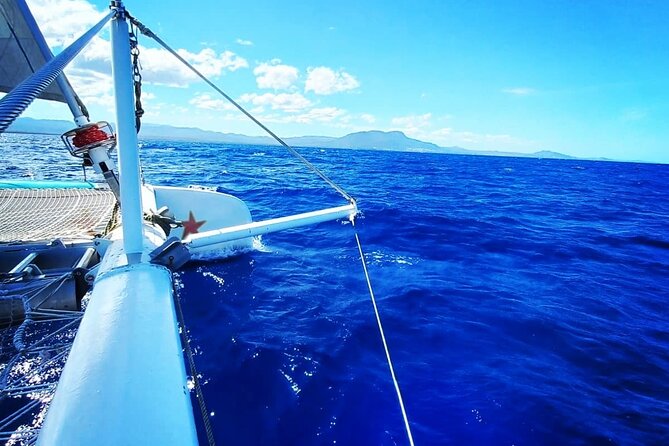 Catamaran Day Trip, Snorkeling & Sailing Excursion - Sailing back to Puerto Plata: music, views, and onboard energy