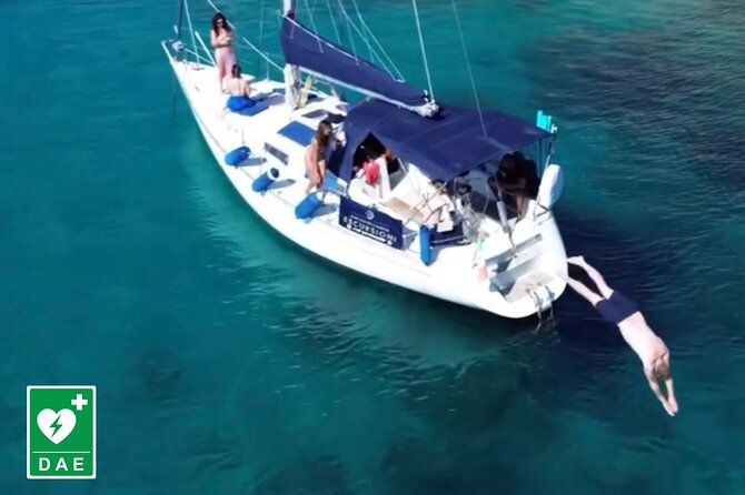 Catamaran tour stops bathing and snorkeling toast with prosecco - Key things to know before you go