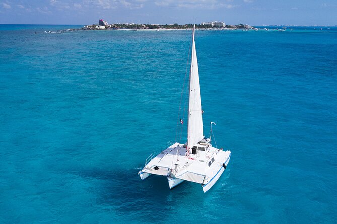 Catamaran with Snorkeling and North Beach, Isla Mujeres - Isla Mujeres Free Time: North Beach, Murals, and a Picture-Perfect Viewpoint